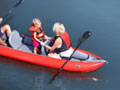 Family Paddling The Gumotex Thaya Tandem Inflatable Kayak