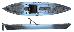Vibe Sea Ghost 110 Fishing Kayak With Hero Seat & Rudder