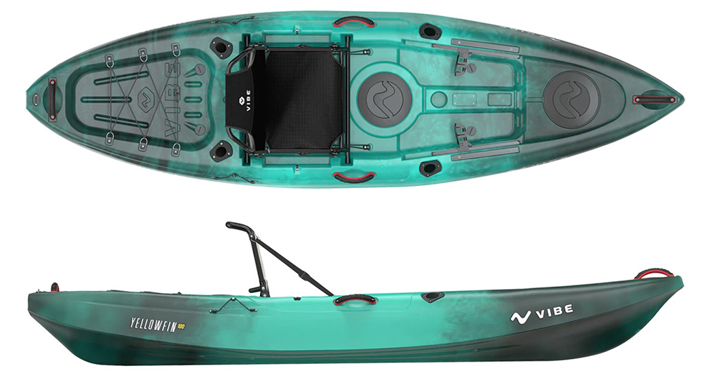 Vibe Yellowfin 100 - Premium Fishing Kayak