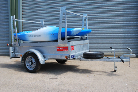 Trailers for transporting Kayaks and Canoes