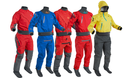 Drysuits for canoeing and kayaking