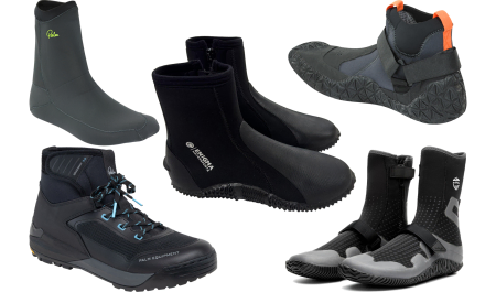 Shoes, boots, socks for kayaking and canoeing