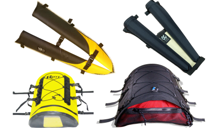 Kayak Storage Deck Bags and Paddle Scabbards