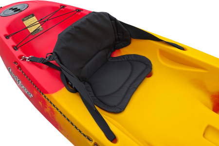 Sit-on-top kayaking seats