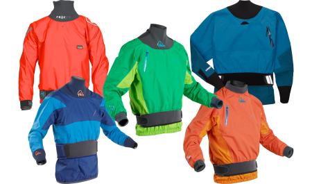 Dry Tops and White Water Jackets