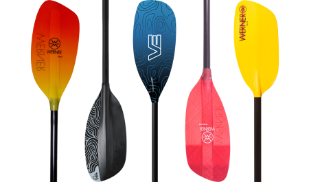 Paddles for whitewater kayaking