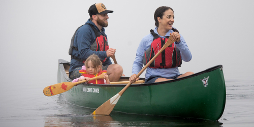 Family open canoes guide