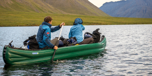 Canoes that inflate