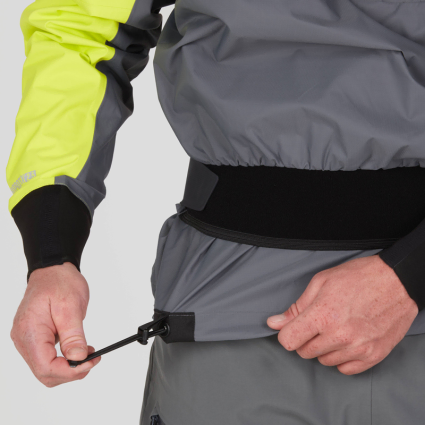 Double Waistbands on Dry Tops and Drysuits