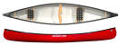 Nova Craft Canoes Prospector 15 SP3 Red Colour Swatch