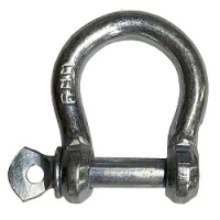 Anchor shackle for kayak anchoring