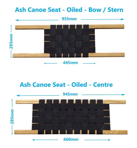 Enigma Canoes Ash Seats for sale