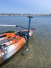 Bixpy Railblaza Hexx Adaptor fitted to kayak