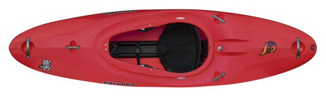 The Pyranha Kayaks Burn in Red withConnect Outfitting