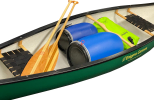 Waterproof barrels for canoes