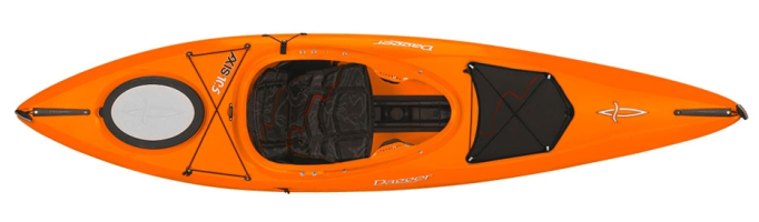 Dagger Axis touring kayak orange