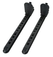 Adjustable keeper foot pegs