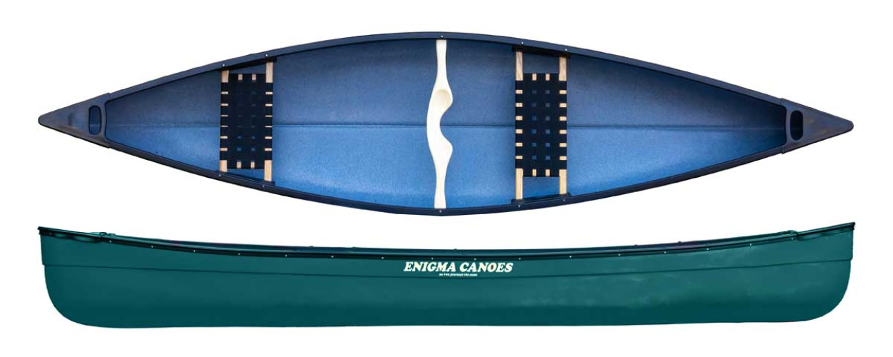 Enigma Canoes Tripper 14 with 2 seats