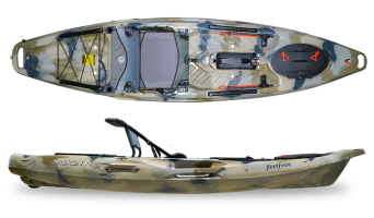 Feelfree Moken 10 lite V2 Desert Camo stable angling kayak