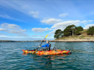 Fishing Kayaks on the River Fal in Cornwall