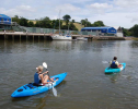 Feelfree Roamer 1 on the River Dart Totnes