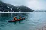 Paddling the fjords in a Gumotex inflatable