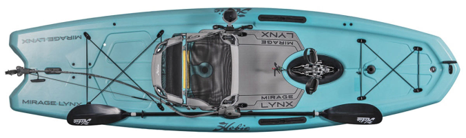 Hobie Lynx Lightweight Pedal Drive Kayak - Catalina Blue 