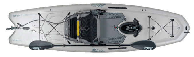 Hobie Lynx Lightweight Pedal Kayak - Ivory Dune 