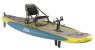 Hobie Kayaks iTrek 11 Inflatable Kayak Board With Metal Frame Seat & Mirage Pedal Drive With Kick Up Fins Colour Swatch