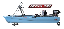 Jonny Bass 100 with Outboard and Pod Motor