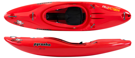 Pyranha Kayaks Machno Creek Kayak in Red