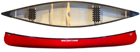 Nova Craft Prospector 16 SP3 Tough Triple Layer Plastic Open Canoe