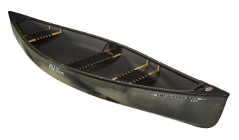 Canoe for rowing, canoeing and outboad motor