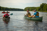 Estuary Paddling With The Old Town Discovery 158 Open Canoe