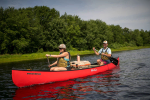 River Tripping In The Old Town Discovery 158 Tough Open Canoe