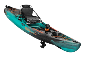 Old Town Salty PDL 120 fishing kayak with pedal drive