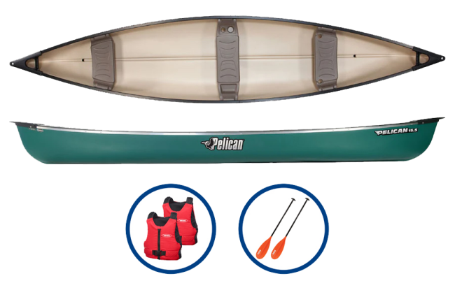 Pelican 15-5 Canoe Bundle Deal