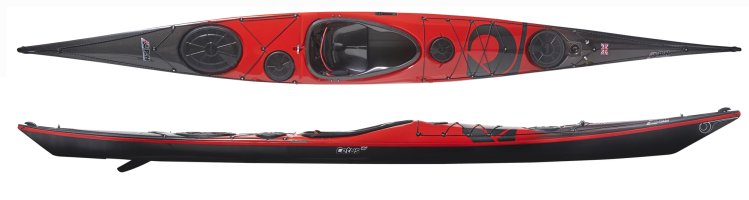 P&H Cetus Composite Ultralight expedition sea kayak