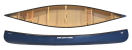 Nova Craft Prospector 16 Fibreglass Lightweight Open Canadian Canoe Moonlight Blue 