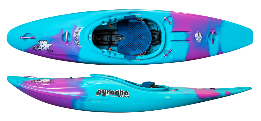 The Pyranha Kayaks Ripper 2 in Elite Outfitting