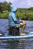 Railblaza Gear Hub in use on a stand up paddleboard