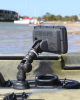 Railblaza Hook2 Fish Finder Mount fitted to a kayak