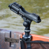 Fishing Rod Holder mounted on a Railblaza Sideport