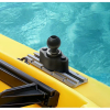 Ram Mount Quick Release Track Base fitted to slide tracks on a kayak