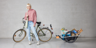 Reacha City Bike Trailer for shopping trips