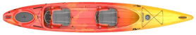 Riot Bayside open cockpit two person tourer kayak Colour Swatch