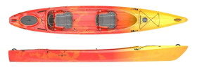 Riot Bayside Tandem Kayaks for Calm Water Touring