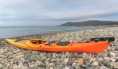 Riot Brittany with Skeg and Rudder for coastal kayaking