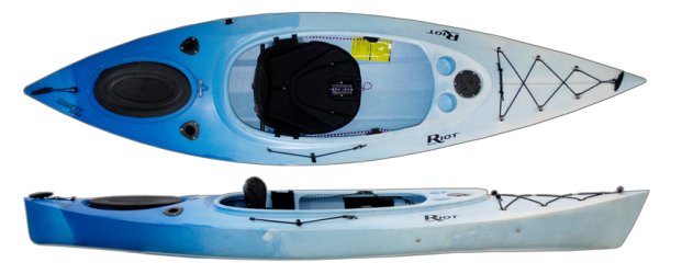 Riot Quest 10 HV stable lightweight kayak