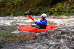 Riot Thunder in action on the River Dart, Devon